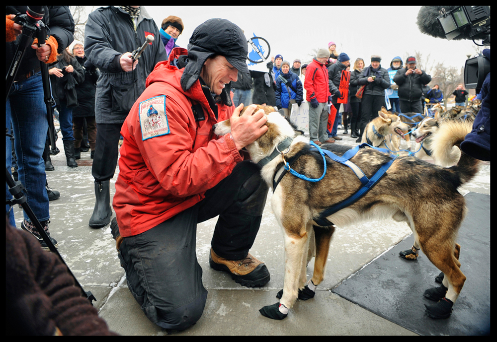 Sled Dogs To St. Paul